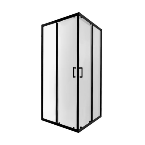 Душова кабіна Qtap Taurus BLA1099SC6 90х90 см, скло Clear 6 мм покриття CalcLess, без піддону, квадратна форма