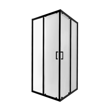 Душова кабіна Qtap Taurus BLA1099SC6 90х90 см, скло Clear 6 мм покриття CalcLess, без піддону, квадратна форма