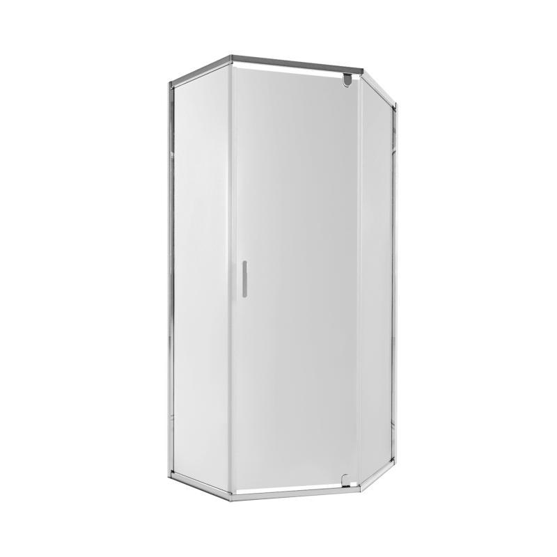 Душова кабіна Qtap Scorpio CRM10995-AC6 90х90 см, скло Clear 6 мм, CalcLess, без піддону, розпашні двері, хром профіль Душова кабіна Qtap Scorpio CRM10995-AC6 90х90 см, скло Clear 6 мм, CalcLess, без піддону, розпашні двері, хром профіль