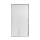 Душевая дверь в нишу Qtap Taurus CRM201-11.C6 97-108x200 см, стекло Clear 6 мм, покрытие CalcLess Душевая дверь в нишу Qtap Taurus CRM201-11.C6 97-108x200 см, стекло Clear 6 мм, покрытие CalcLess