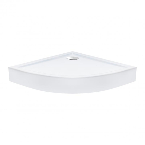 Душовий піддон Qtap Robin 309912C 90x90x12 см + сифон, акриловий, з гідрозатвором, білий