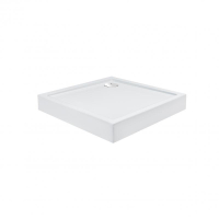 Душовий піддон Qtap Tern 308812C 80x80x12 см + сифони, акриловий, квадратний, з гідрозатвором Душовий піддон Qtap Tern 308812C 80x80x12 см + сифони, акриловий, квадратний, з гідрозатвором