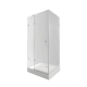 Набір Qtap душова кабіна Capricorn CRM1099SC6 Clear 2020x900x900 мм + піддон Tern 309912C 90x90x12 см хром