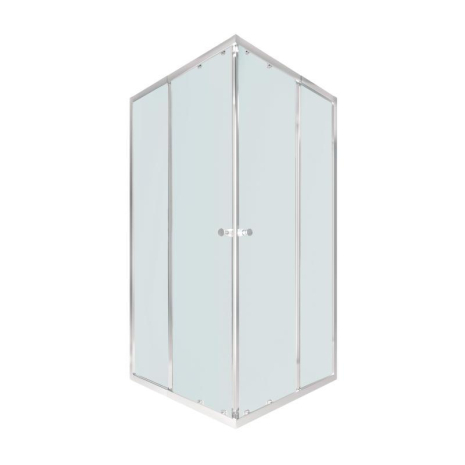 Душова кабіна Qtap Pisces CRM109-11SP5 90-105x90-105 см, скло Pear 5 мм, квадратна, без піддону