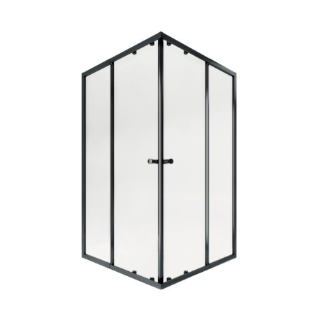 Душова кабіна Qtap Pisces BLA109-11SC5 90-105x90-105 см, скло Clear 5 мм, квадратна, без піддону