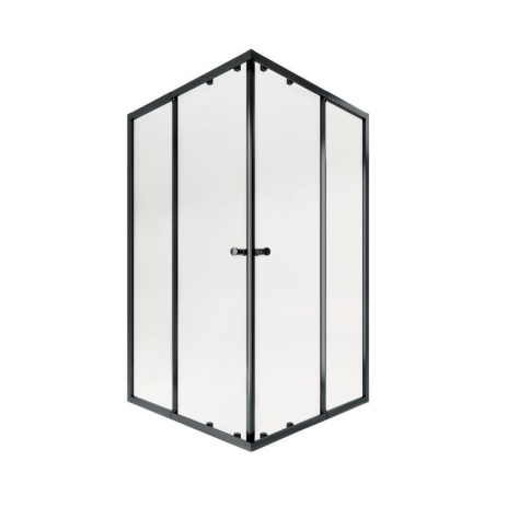 Душова кабіна Qtap Pisces BLA109-11SC5 90-105x90-105 см, скло Clear 5 мм, квадратна, без піддону