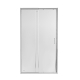 Душевая дверь в нишу Qtap Taurus CRM2011-12.C6 110-120x200 см, стекло Clear 6 мм, покрытие CalcLess Душевая дверь в нишу Qtap Taurus CRM2011-12.C6 110-120x200 см, стекло Clear 6 мм, покрытие CalcLess