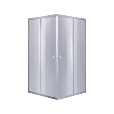 Душова кабіна Lidz Wawel SC80x80.SAT.LOW.GR, скло тоноване 4 мм, низький піддон, висота 185 см