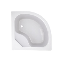 Душовий піддон Lidz KAPIELKA ST80x80x41 см з панеллю, акриловий, білий, високий, з сифоном Click-Clack