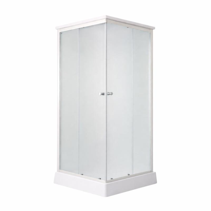 Душовий бокс Lidz Kubis SB90x90.SAT.LOW.FR, скло Frost 4 мм Душовий бокс Lidz Kubis SB90x90.SAT.LOW.FR, скло Frost 4 мм