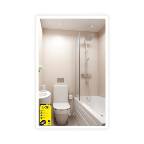 Дзеркало Lidz Orion OR2 500×800 мм з LED підсвіткою Touch антизапотіванням та регулюванням яскравості LDOR50080049291