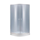 Душова кабіна Lidz Latwa SC90x90.SAT.LOW.GR, скло тон. 4 мм + Lidz Душовий піддон KAPIELKA ST90x90x15, 2 в 1