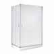 Душова кабіна Lidz Wawel SC100x80.SAT.LOW.FR, скло Frost 5 мм + Lidz Душовий піддон KAPIELKA ST100x80х14, прямокутна форма Душова кабіна Lidz Wawel SC100x80.SAT.LOW.FR, скло Frost 5 мм + Lidz Душовий піддон KAPIELKA ST100x80х14, прямокутна форма
