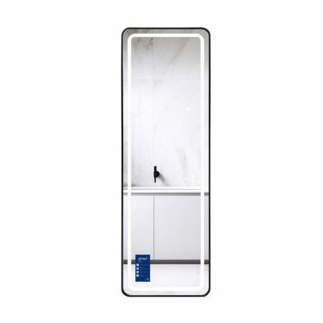 Дзеркало Qtap Gemini 500х1600 з LED-підсвіткою Touch, з димером, QTGE50160049284