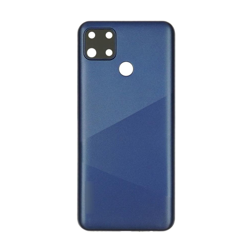 Задняя крышка для Realme C12 со стеклом камеры Blue (синяя) Задняя крышка для Realme C12 со стеклом камеры Blue (синяя)