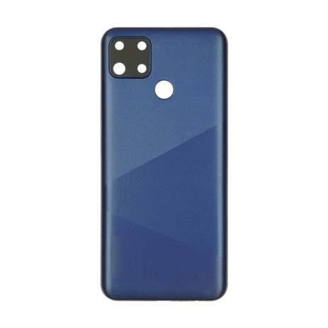 Задняя крышка для Realme C12 со стеклом камеры Blue (синяя) Задняя крышка для Realme C12 со стеклом камеры Blue (синяя)