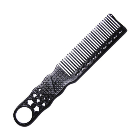 Гребінець стрижки під машинку Y. S. Park YS-280 Clipper Comb Soft Carbon, L=195 мм