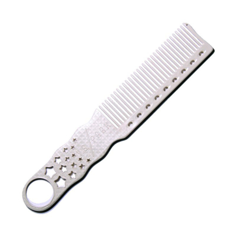 Гребінець стрижки під машинку Y. S. Park YS-280 Clipper Comb Soft Carbon, L=195 мм