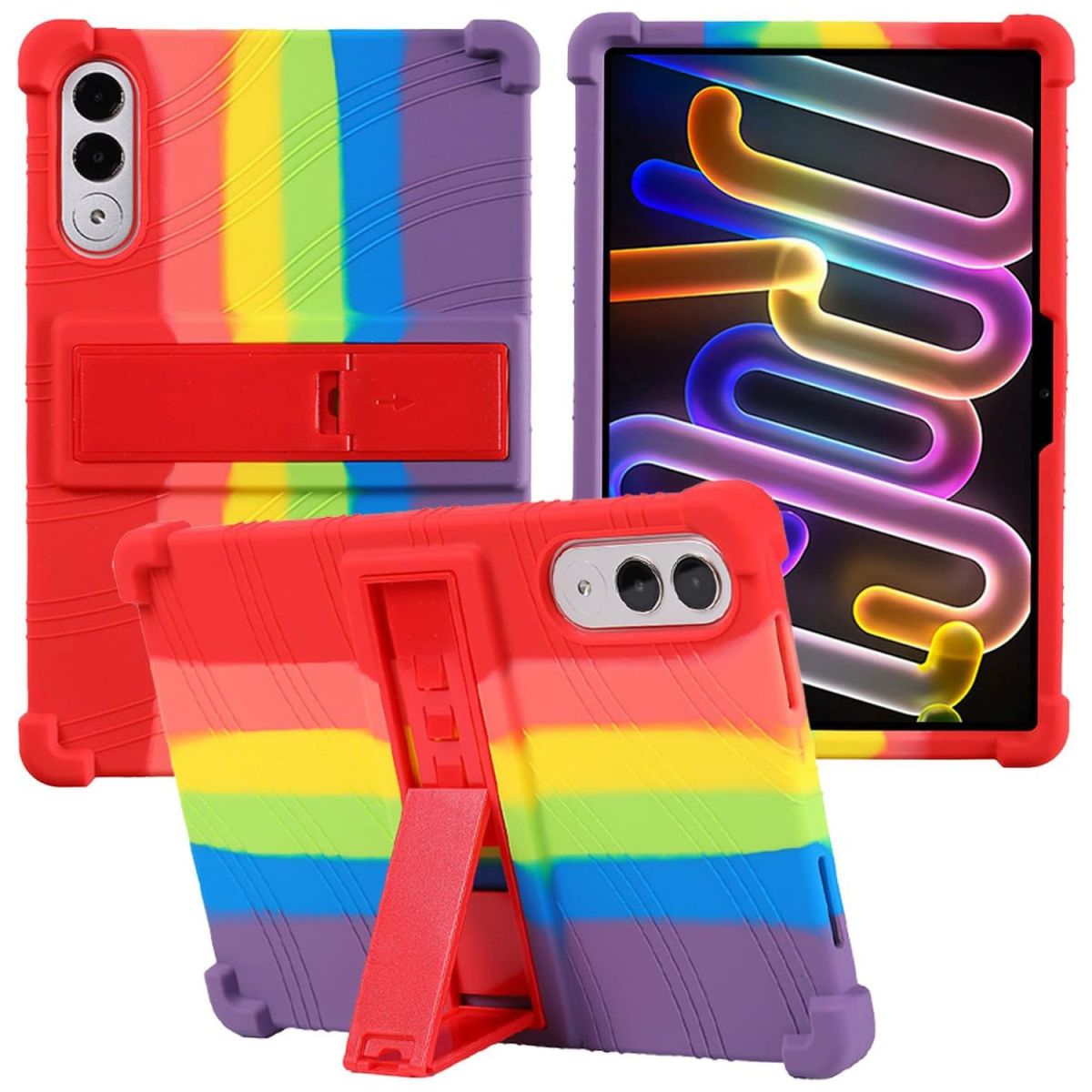 Чехол SoftGel Kids дитячий Lenovo Yoga Tab 11.1 TB710FU Веселковий Чехол SoftGel Kids дитячий Lenovo Yoga Tab 11.1 TB710FU Веселковий