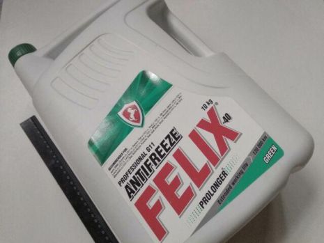 Антифриз FELIX PROLONGER (-40) (зеленый) 10 кг. (430206021)