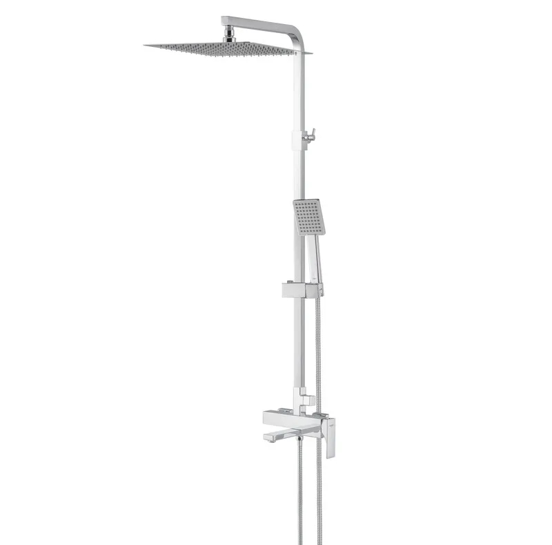 Душевая колонна KOER KB-56010-01 со смесителем, хром, 3 режима, шланг 150 см (KR3494) Душевая колонна KOER KB-56010-01 со смесителем, хром, 3 режима, шланг 150 см (KR3494)