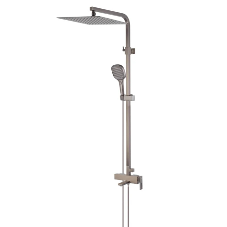 Душова колона зі змішувачем KOER KB-56009-07 3 функції (Кольор графіт) (KR5988)