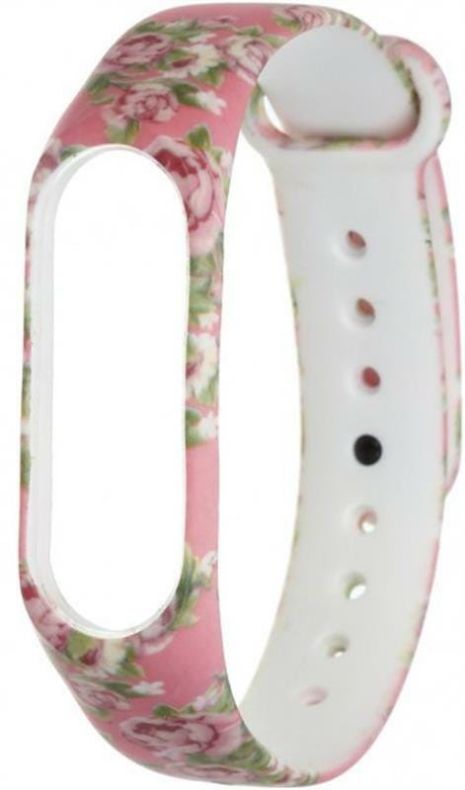 Ремінець Armorstandart для Xiaomi Mi Band 4/3 Pink Flowers (ARM55639)