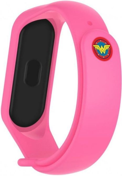 Ремешок Armorstandart Superhero Edition для Xiaomi Mi Band 6/5 Wonder Woman Pink (ARM57070)