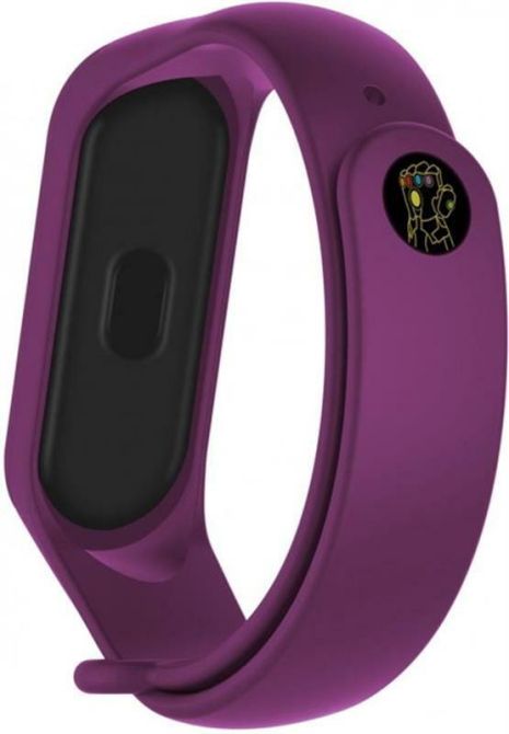 Ремешок Armorstandart Superhero Edition для Xiaomi Mi Band 6/5 Thanos Violet (ARM57067)