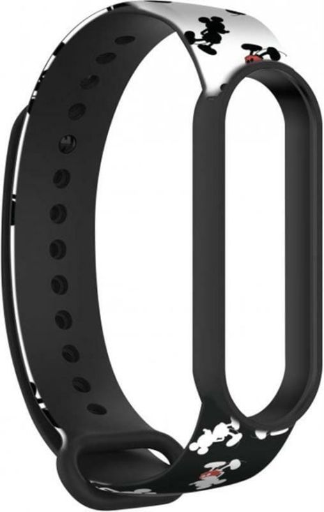 Ремешок Armorstandart Cartoon для Xiaomi Mi Band 6/5 Mickey Siluet Black (ARM59256)