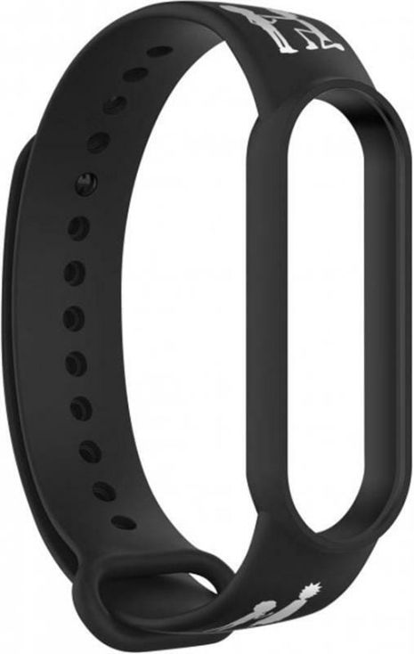 Ремешок Armorstandart RM для Xiaomi Mi Band 6/5 Siluet Black (ARM59270)