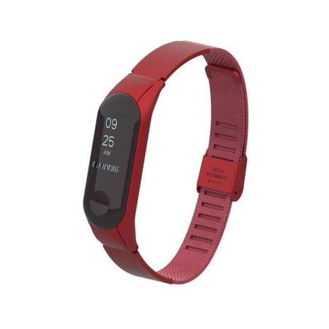 Ремінець Armorstandart Flat Milanese Band 4303 для Xiaomi Mi Band 4/3 Red (ARM55932)