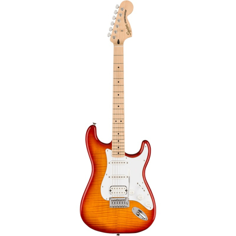 Электрогитара Squier by Fender Affinity Series Stratocaster HSS MN Sienna Sunburst Электрогитара Squier by Fender Affinity Series Stratocaster HSS MN Sienna Sunburst