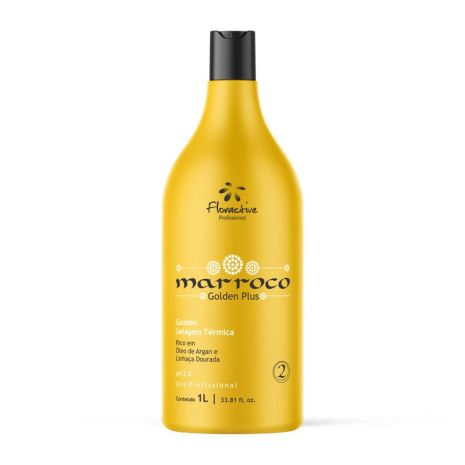 Floractive Marocco Golden Selagem Plus Кератин для випрямлення пошкодженого волосся 50 мл