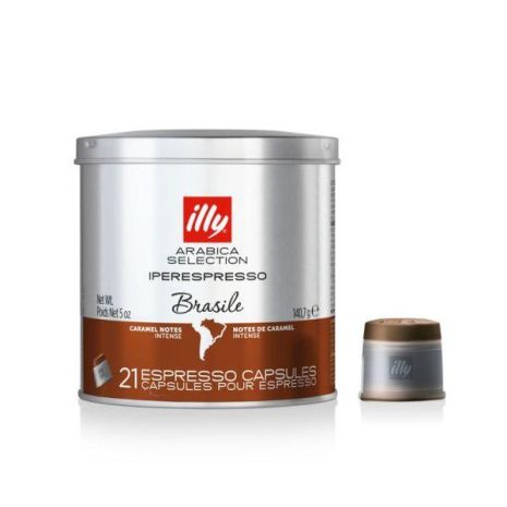 Кава у капсулах illy IperEspresso Brasil 21 шт. Італія