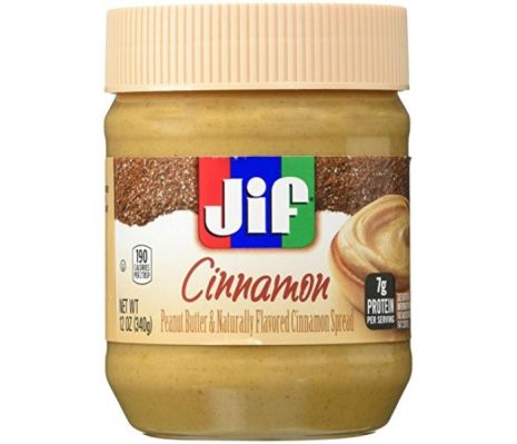 Арахісова паста (олія) Jif Cinnamon Peanut Butter 340 грам. США