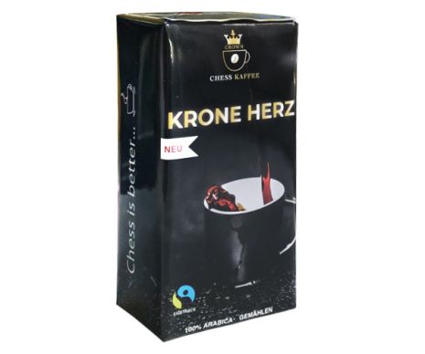 Уцінка! Кава мелена Chess Kaffee Krone Herz 500 м. Німеччина