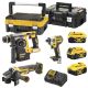 Набір з трьох безщіткових інструментів DeWALT DCK305P3T