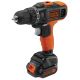 Дриль-шуруповерт акумуляторний ненаголошений BLACK+DECKER BCD7122CK