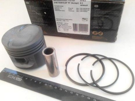 Поршнева група Кострома 76,4 "B" (на 4 ц.) ВАЗ 2108