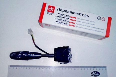 Рычаг (на тубус) переключения поворотов Aveo (с противотум.) "Дорожная карта" (96540684)