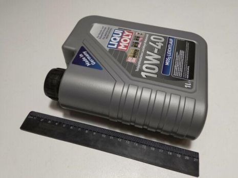Масло моторное 10W-40 полусинтетическое LIQUI MOLY MoS2 Leichtlauf 1л. (1930)