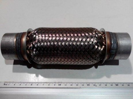 Гофра выхлопной системы с трубами 45х150 мм "JMJ" Польша (JMJ 45X150R)