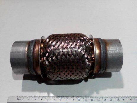 Гофра выхлопной системы с трубами 50х100 мм "JMJ" Польша (JMJ 50X100R)