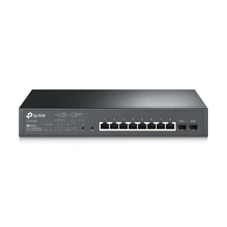 Комутатор TP-Link TL-SG2210MP (8xGE PoE+, 2xSFP, web smart, max PoE 150W)