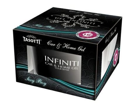 Освежитель воздуха TASOTTI гелевый "Gel Infiniti" Sexy Boy 50 мл