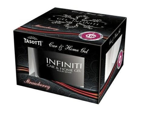 Освежитель воздуха TASOTTI гелевый "Gel Infiniti" Strawberry 50 мл