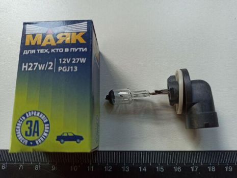 Лампа МАЯК H27/2 12v 27w Standard (52727W/2)