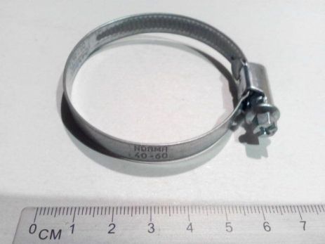 Хомут винтовой Norma оцинк. сталь 40-60 мм (50шт. в уп.) (40-60/9C7W1)
