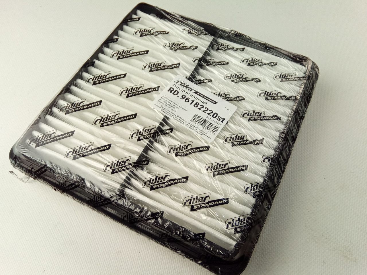 Фильтр воздушный Lanos, RIDER (96182220) Фильтр воздушный Lanos, RIDER (96182220)